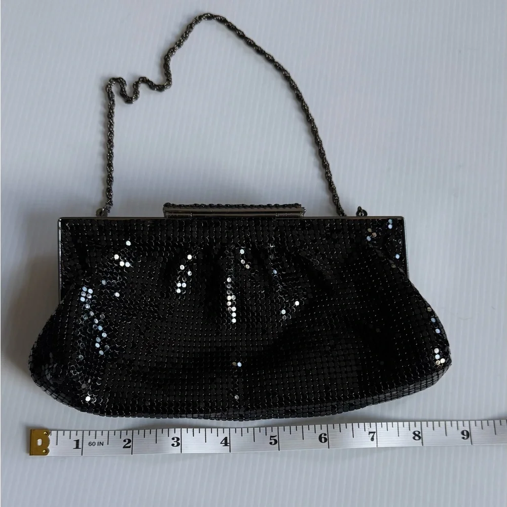 NWOT! Black Sequin Clutch Purse